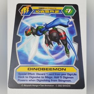 Dinobeemon DT-103 | LP | Digimon D-Tector TCG Card